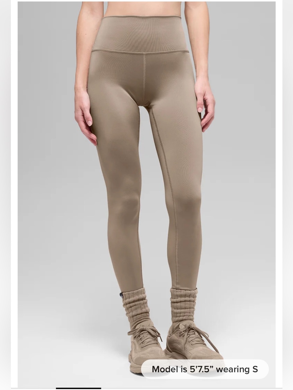 Alo Yoga high waist airlift legging-Gravel